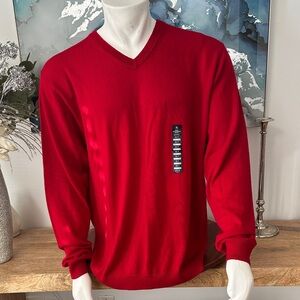Hart Schaffner Marx Vibrant Red  Sweater
BLACK FRIDAY DEALS CHECK OUT MY CLOSET